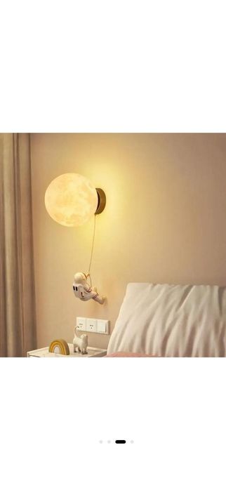 Set 2 buc aplice luna și astronaut