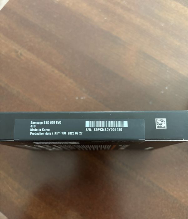 Samsung ssd 870 EVO 4TB