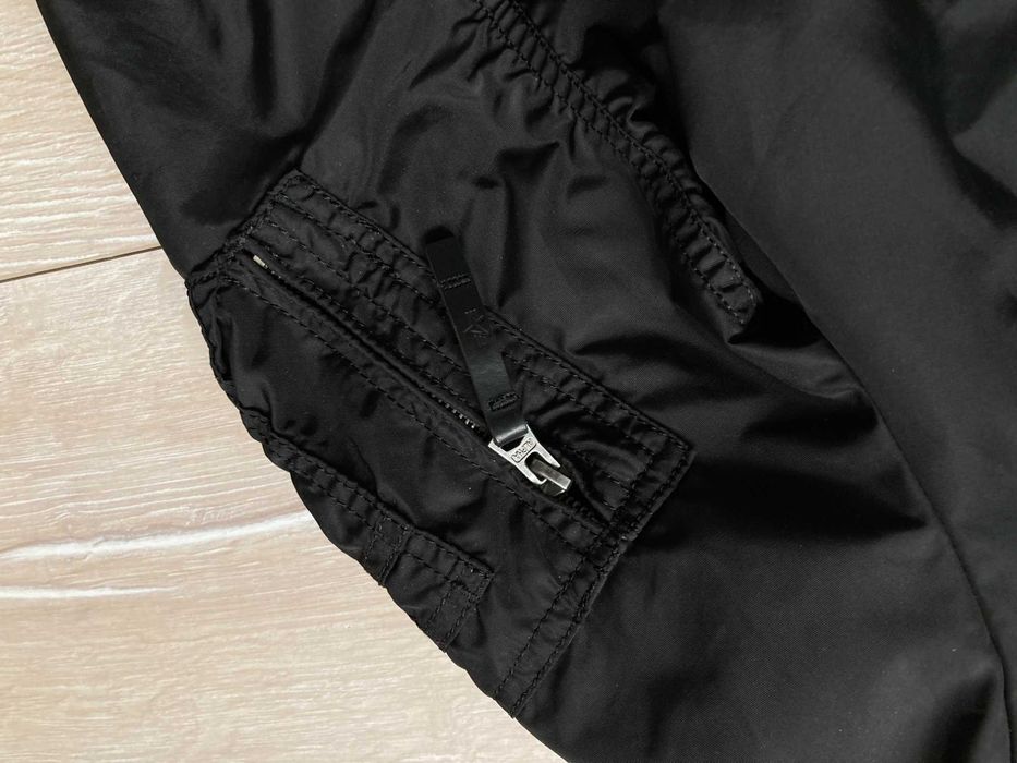 Alpha Industries bomber мъжко черно яке бомбер размер М