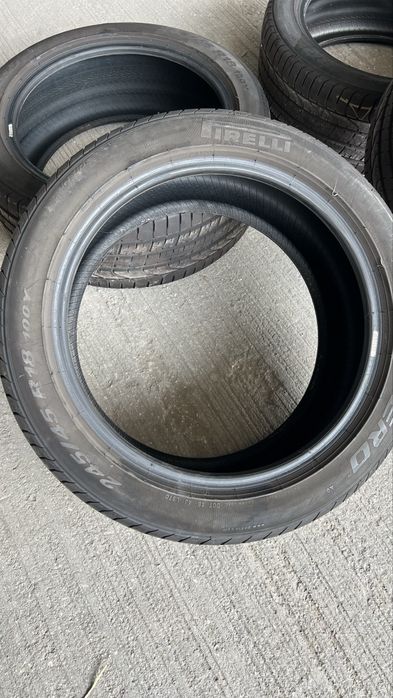 Продавам 4 бр. летни гуми Pirelli P Zero 245/45/18
