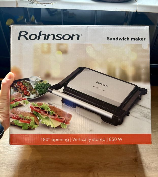 Sandwich Maker / Grill Rohnson R2114 – 850 W – aproape nou