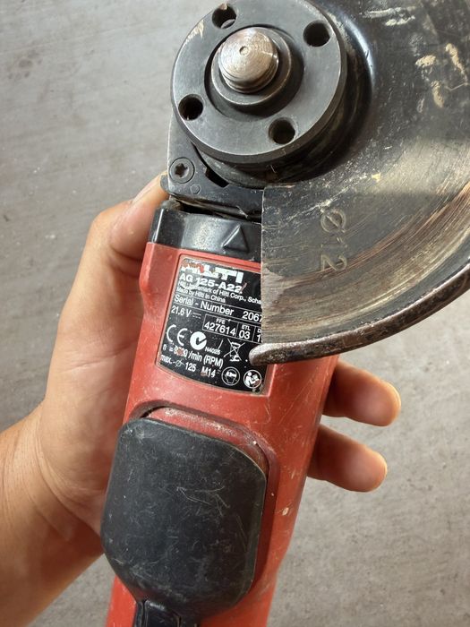 Hilti AG 125-A22 безчетков ъглошлайф