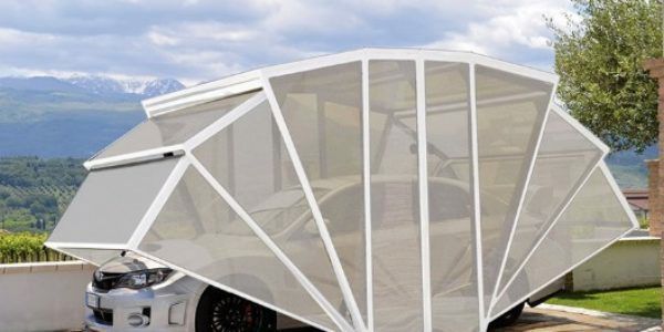 Гараж ракушка для автомобиля фото Гараж ракушка для автомобиля фото