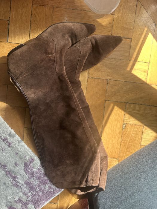 Cizme piele intoarsa Lk Bennet 40