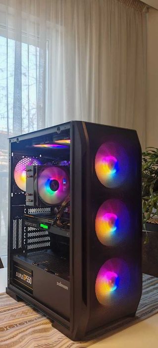 Гейм РС Ryzen 5 5600/24GB/512GB SSD+1TB HDD/RTX 2070 Super/Гаранция