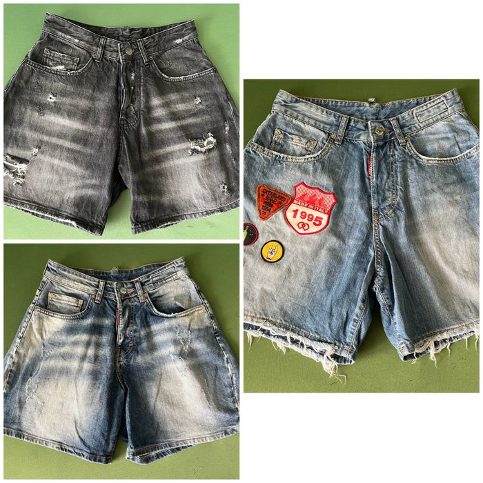 Dsquared2 дънкови къси панталони