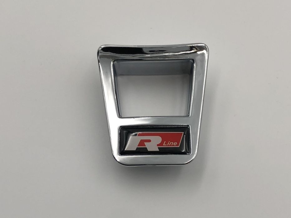 Emblema VW R-line volan rosu