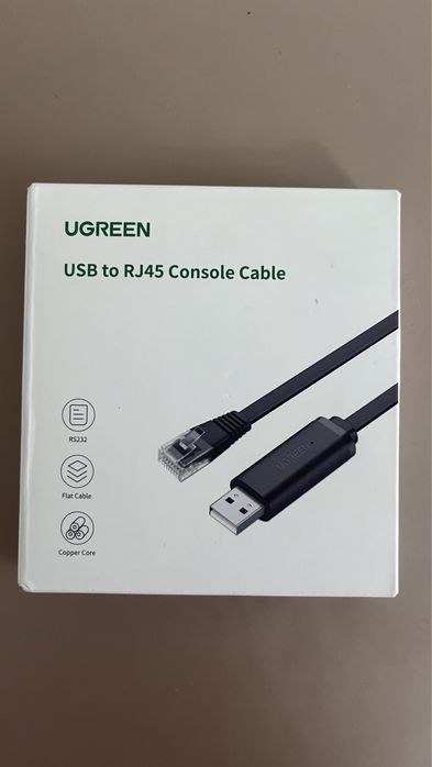 Кабель Ugreen RJ-45 - USB 2.0 A 1.5 м 50773