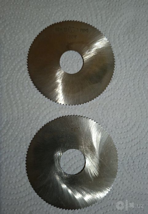 Фрезерные диски, отрезные, новые 80×1,6 × 22 mm - 150 тыч за 1 шт.