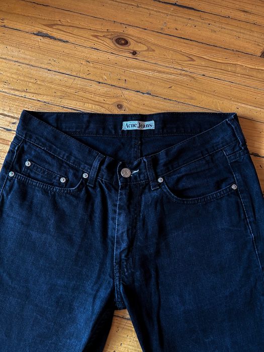 Acne jeans black дънки