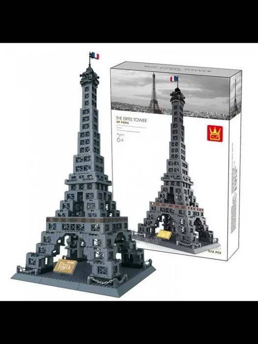 Wange Конструктор пластиковый «Архитектура. Эйфелева Башня»