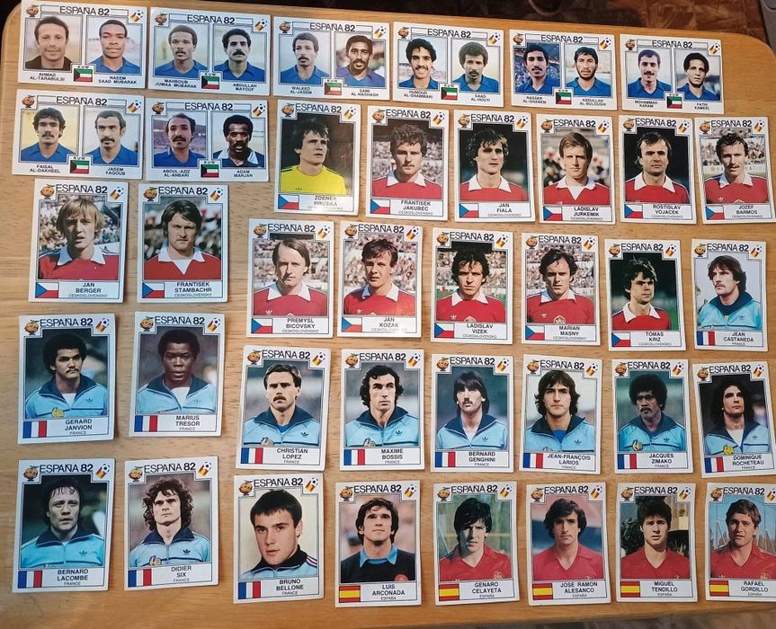 Panini world cup Mexico 86  Espana 82 Панини