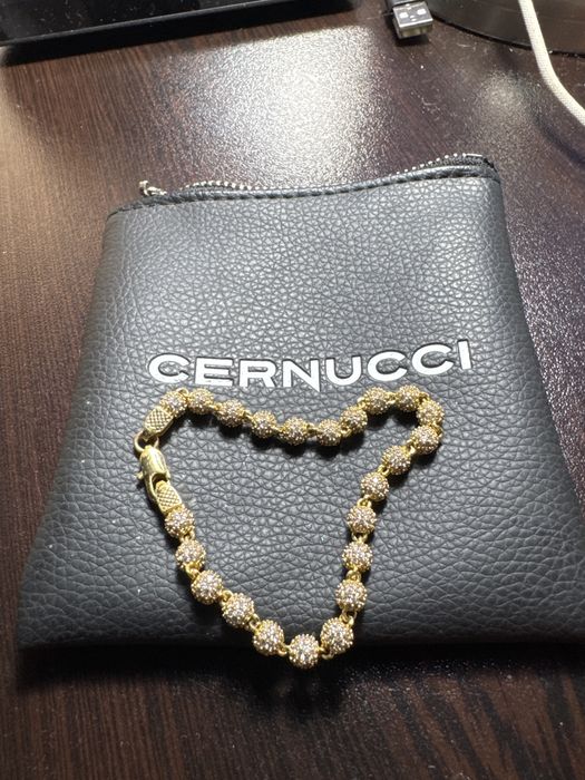 Златна гривна Cernucci