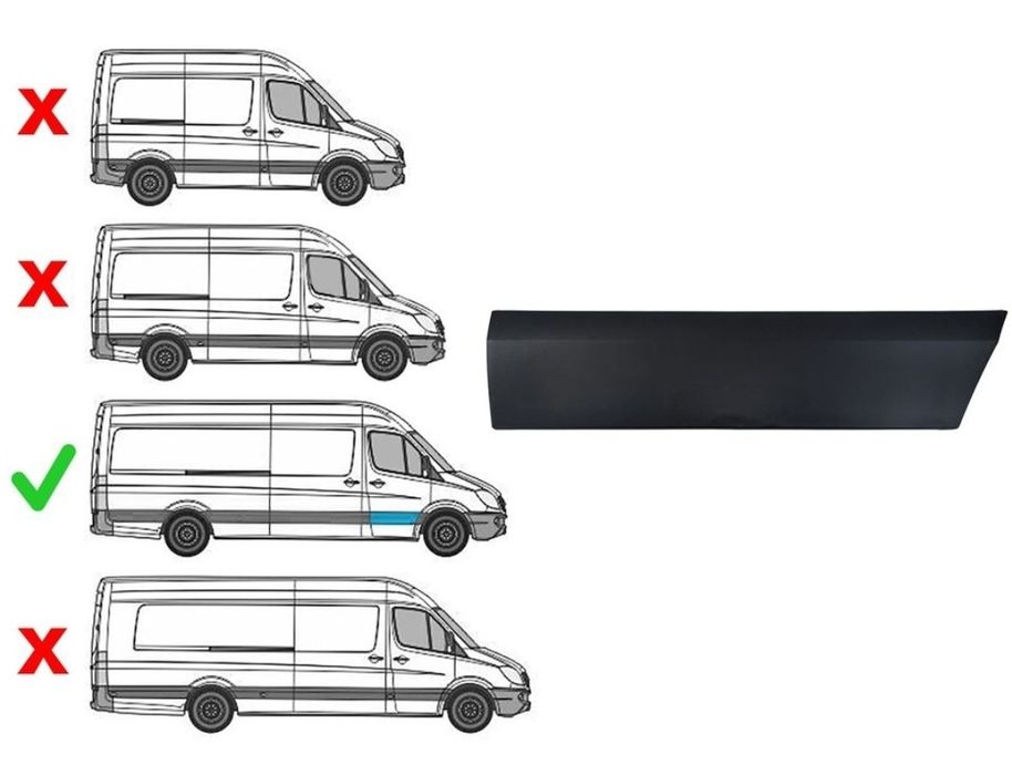 Usi Spate Sprinter W910 Ușă Culisantă Dreapta 907 inalta -joasa  ORICE