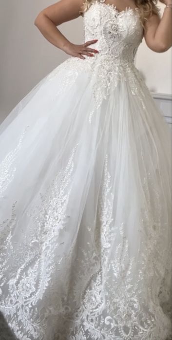 Rochie de mireasa Andre Nicolas marimea 38