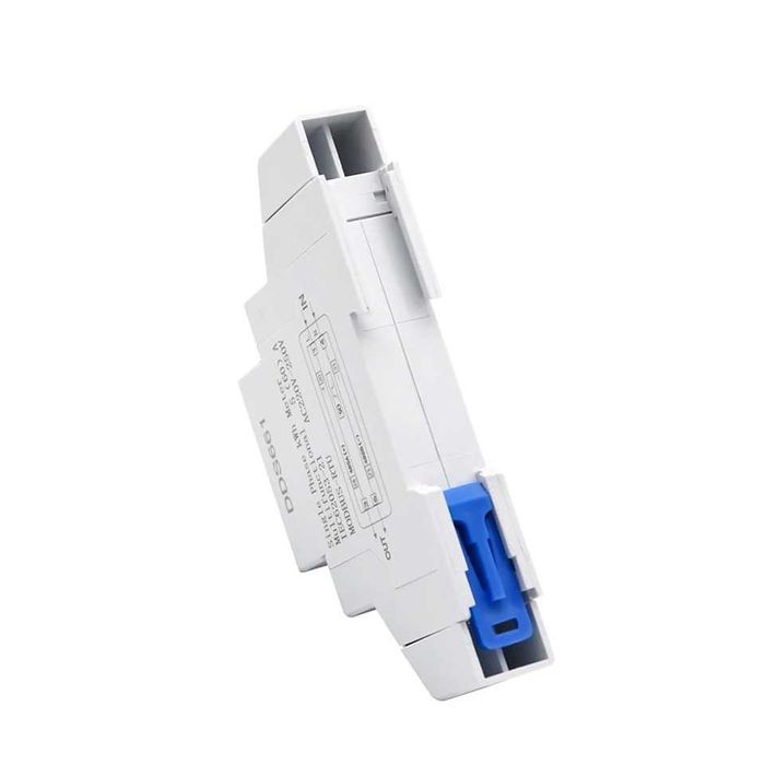 Контролен монофазен електромер за DIN шина 60A, 18mm