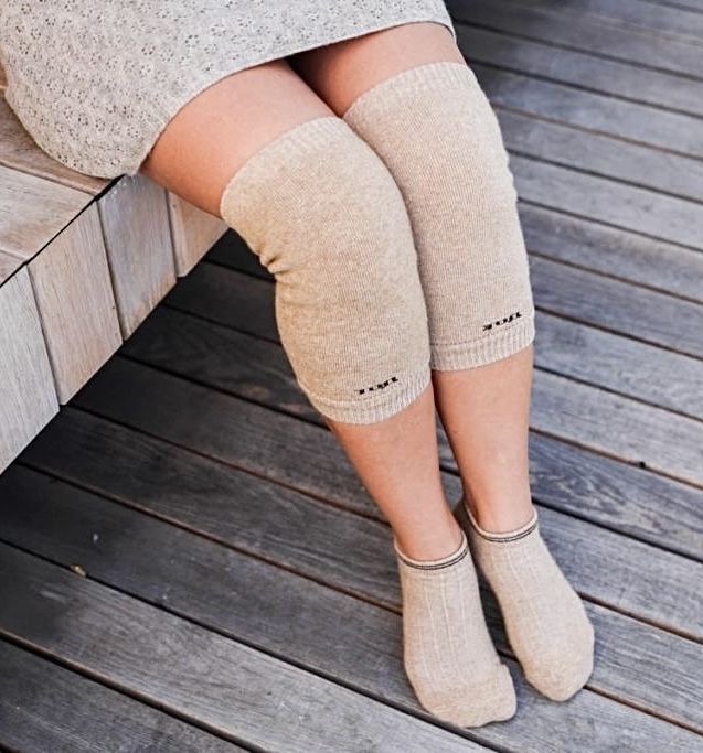 Монгольские шерстяные наколенники