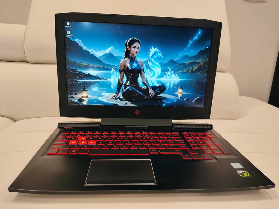 laptop gaming nou HP Omen ,intel core- i7-, video NVIDIA, ram 16 gb