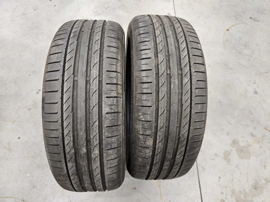 2 Anvelope VARA 205.50.17 "Continental" ; stare buna