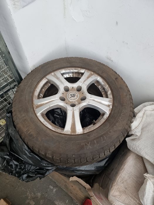 Roti de iarna pe 17" 5x130 Touareg 7P 7L  jante+anvelope