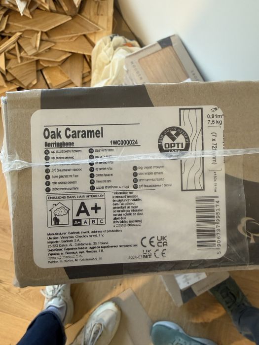 Vand parchet lemn triplu Barlinek