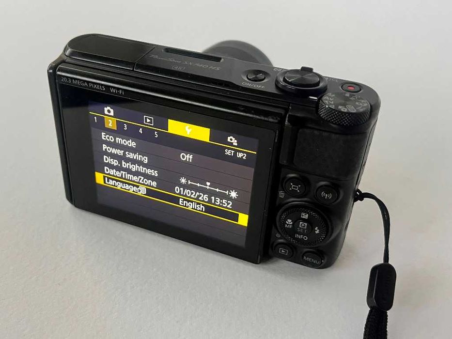 Canon PowerShot SX740 HS – 4K, 40x, Bluetooth, WiFi