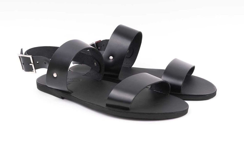 Мъжки чехли - Парис, естествена кожа, ръчна изработка