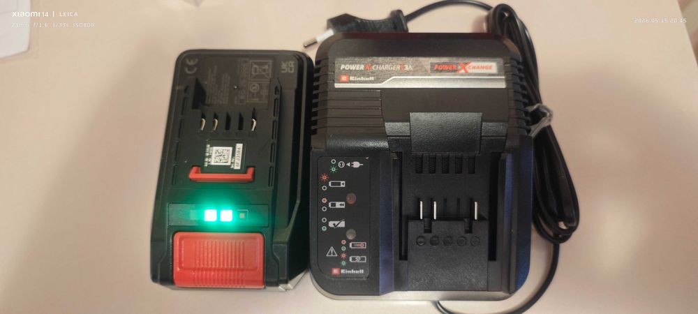 Стартов комплект Einhell 18V 2,5Ah PXC гаранация до 28.04.2029