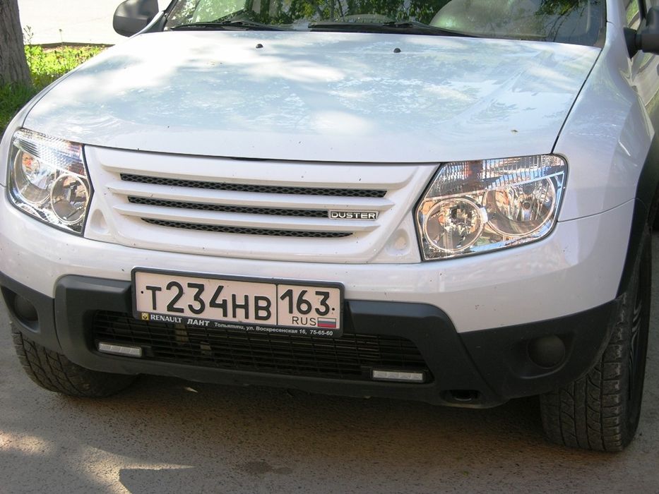 Рено дастер решётка радиатора