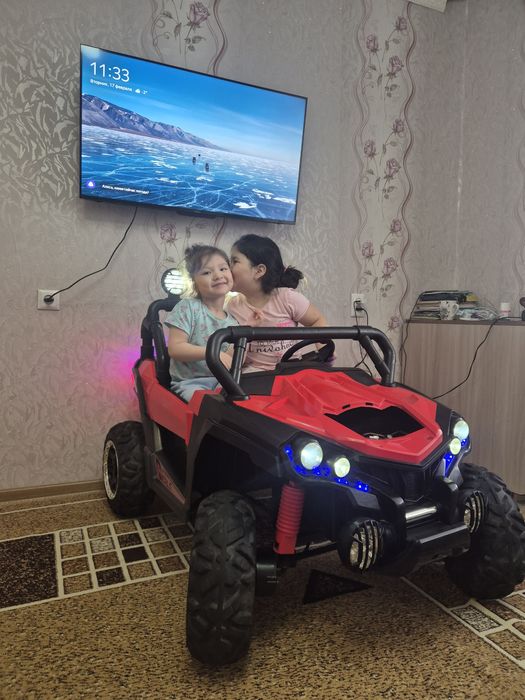 Детская машина электромобиль баги