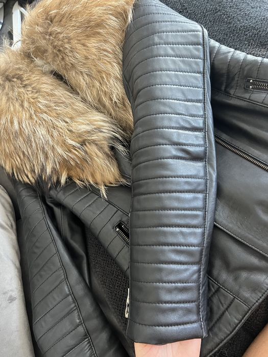 Geaca piele naturala