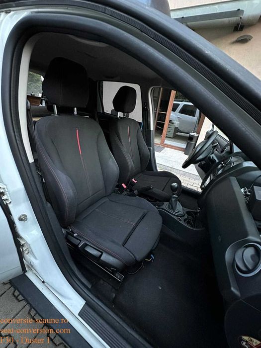 Sistem adaptare scaune de BMW E90/91/92 pe Logan Duster Sandero