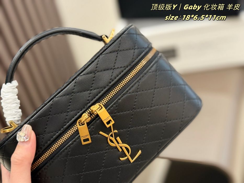 Geanta Ysl vanity piele naturala pe comanda