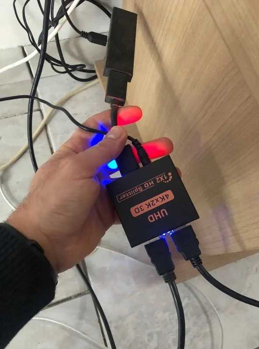 HDMI 1 to 2 Splitter 4K