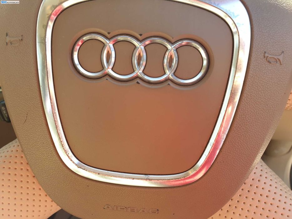 Airbag de pe Volan Crem cu Imperfectiuni Audi A6 C6 NFL Non Facelift 2004 - 2008 [K6896]