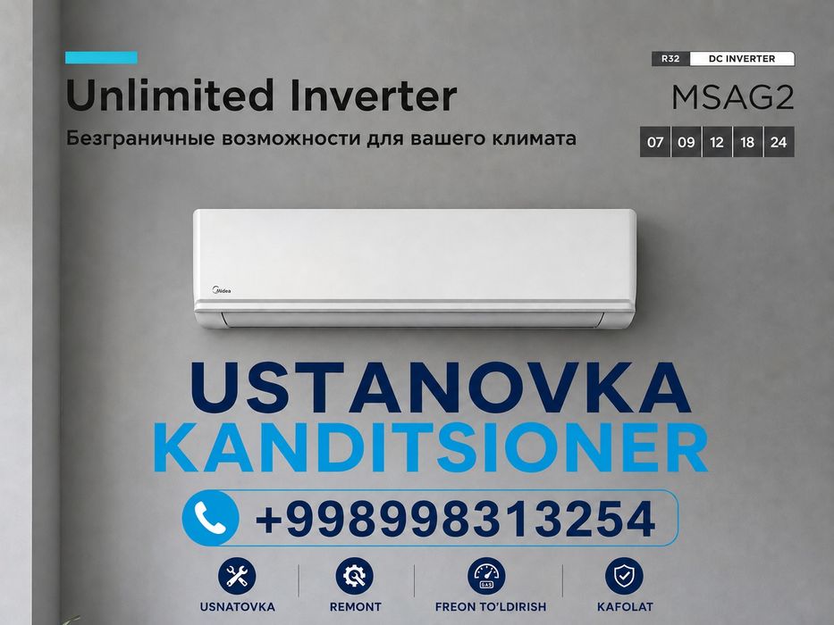 Kanditsioner TOZALASH