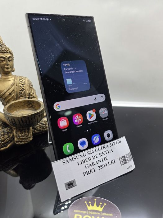 Amanet Royal: Samsung S24 Ultra /512GB/ Liber de  rețea