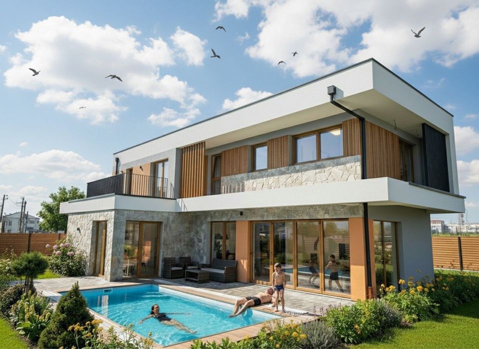 Vila Exclusiva cu Piscina si gradina,DISCOUNT   -20.400€