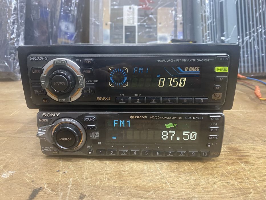 Minidisc auto Sony Old school