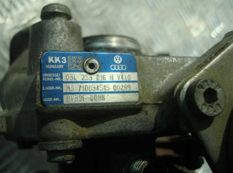 Turbina Skoda Fabia 1.6 TDI cod turbina 03L253016H