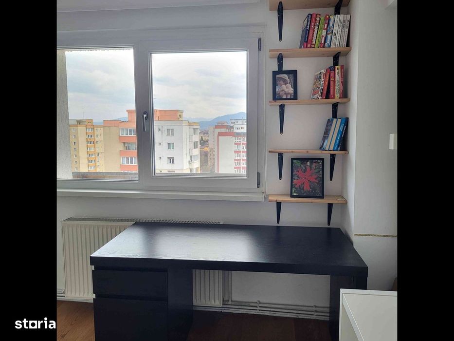 Apartament 3 camere, open space, luminos, vedere munți si Tâmpa.