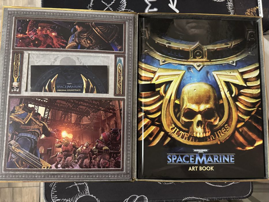 Warhammer 40000 Space Marine 1 Collectors Edition foarte rar joc retro
