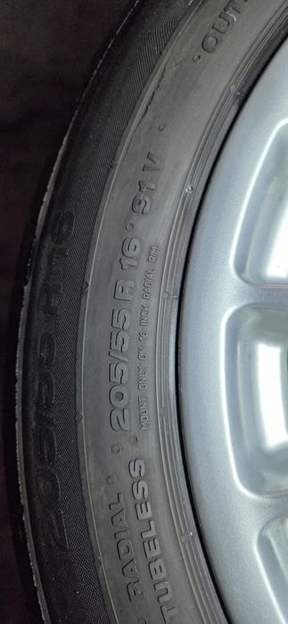 OZ RACING джанти със летни гуми 205/55/16  7,5J×16 ET 15  5×120  ЦО75