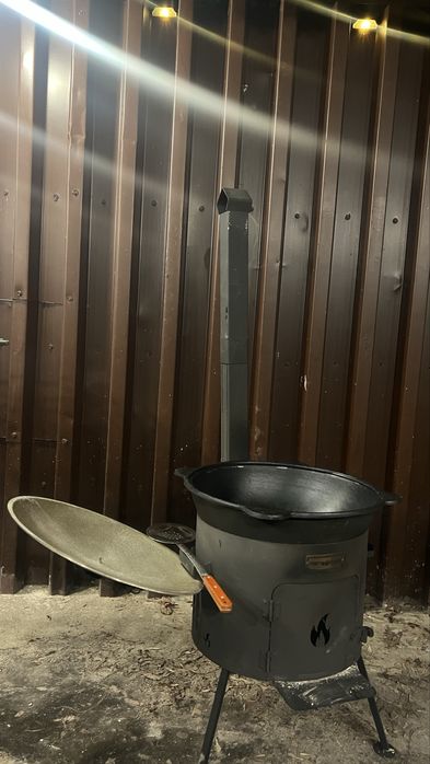 Прокат казан с печью