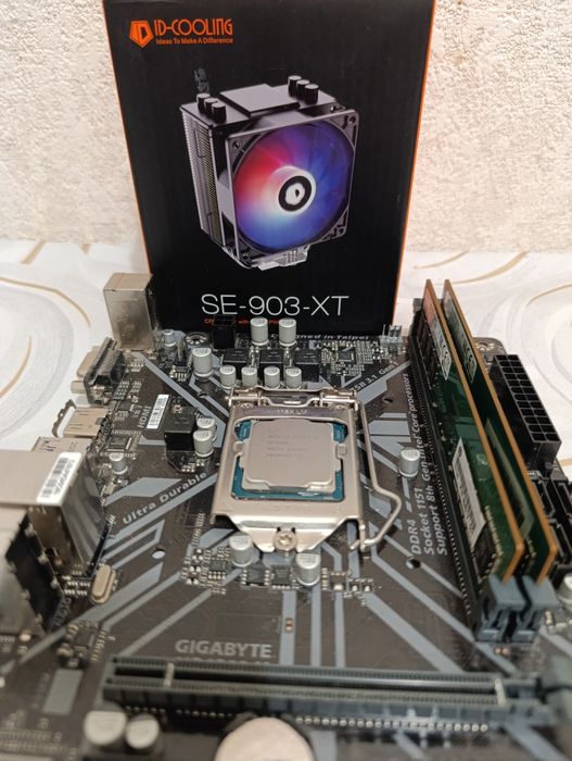 Материнская плата+ процессор+память