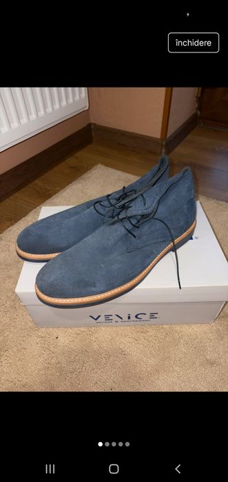 Pantofi Venice Uk piele naturala noi 43