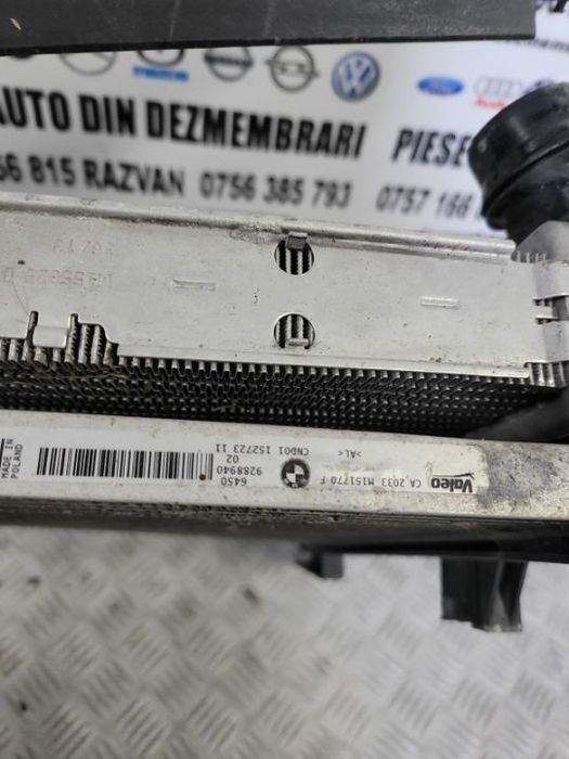 Radiator Racire Apa Radiator Clima Ac Bmw F20 F21 F22 F23 F30 F31 F32 F34 F36 F80