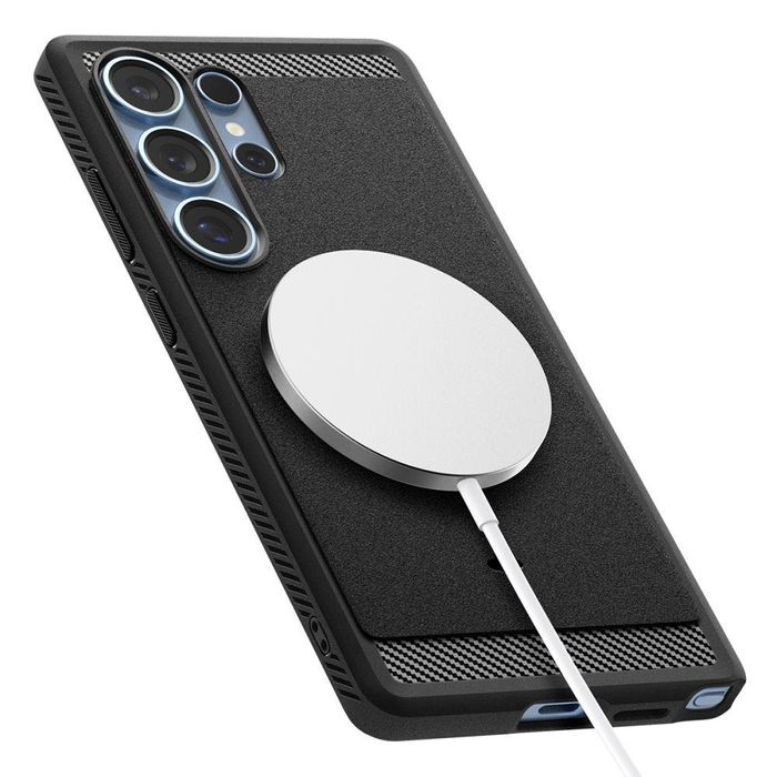 Spigen Rugged Armor Mag MagSafe Калъф за Samsung Galaxy S25 Ultra