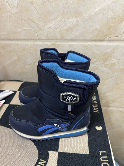 Сапоги дутышина мальчика