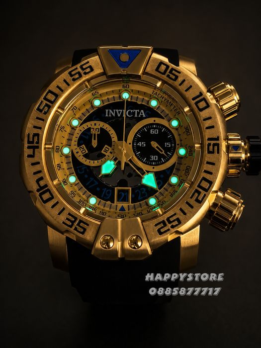 INVICTA Foxhound Gold 57 mm, Инвикта нов мъжки часовник